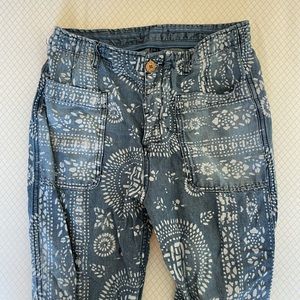 Free People Blue Island Vibes Pants
